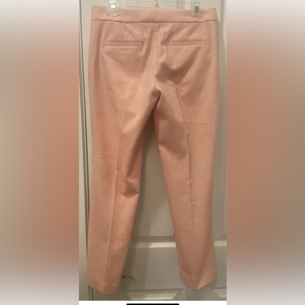 Ann Taylor Devin Fit ankle pants, pink, 2, like new